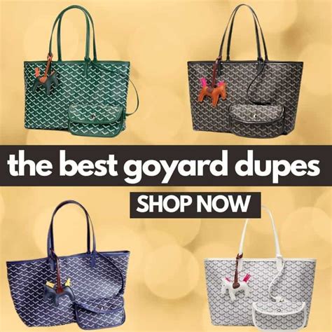 goyard bag look alike|tory burch goyard dupe.